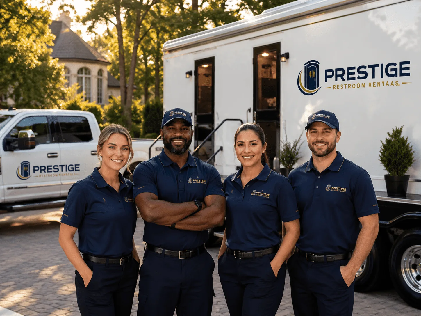 Trusted Luxury Portable Restrooms company in Roduco, NC